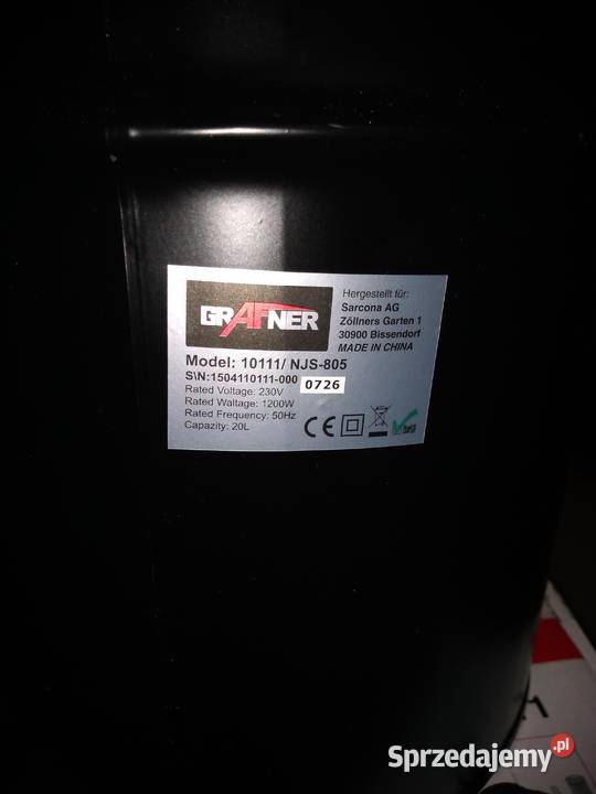 Odkurzacz kominkowy GRAFNER 1200 WATT podlaskie Białystok