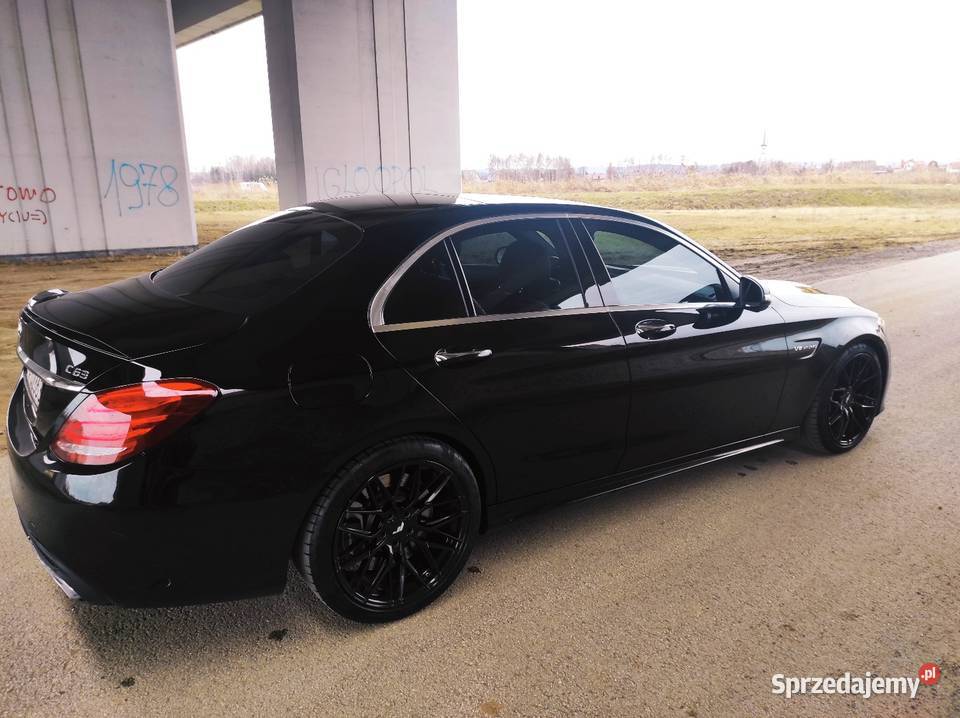 MercedesBenz c63 AMG W205 potężne V8 476 NISKI 4/5 podkarpackie
