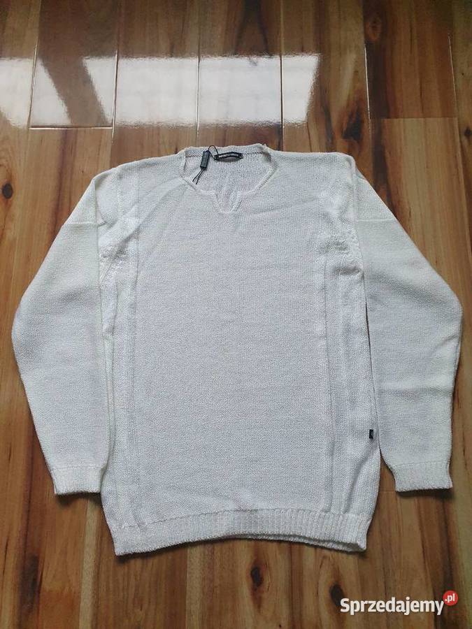 Ażurkowy sweter męski Armani Gnatowice