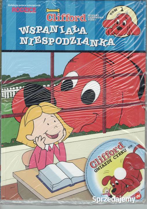 Clifford Wspaniała Niespodzianka Tom 1 Książka z Książki dla dzieci Warszawa