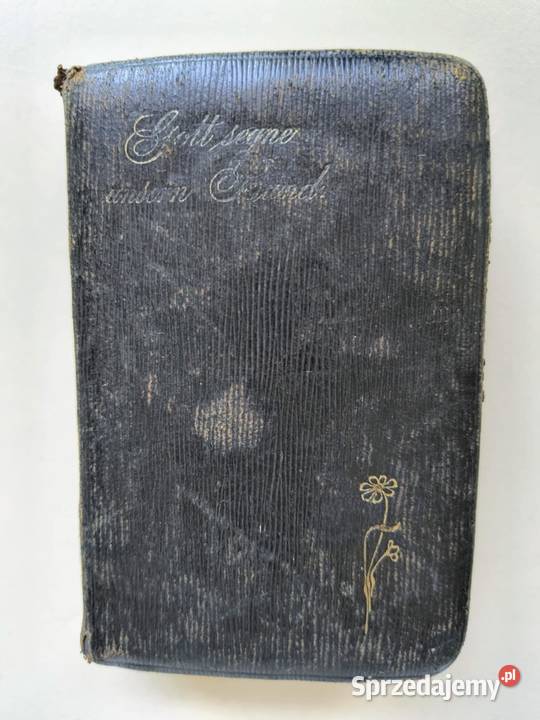 Star modlitewnik w jniemieckim 1908 r Rybnik