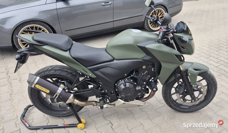 HONDA CB500F niski przebieg A2 16500km mazowieckie Grodzisk Mazowiecki sprzedam
