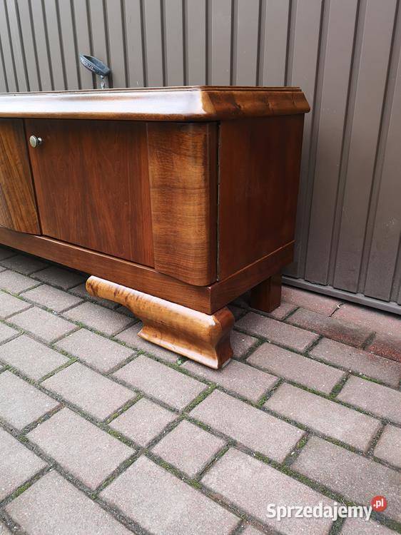 Komoda ARTDECO Orzech Niska RTV Stara Antyk Swarzędz