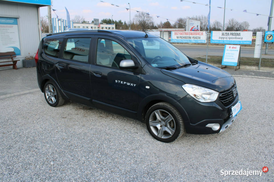 Dacia Lodgy Stepway netto 39756PLN Comfort Blue czujnik parkowania Lodgy