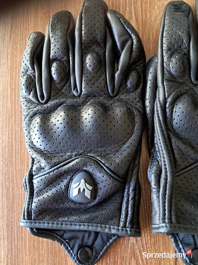 nowe skórzane rękawice motocyklowe Alpine Fox Sandomierz