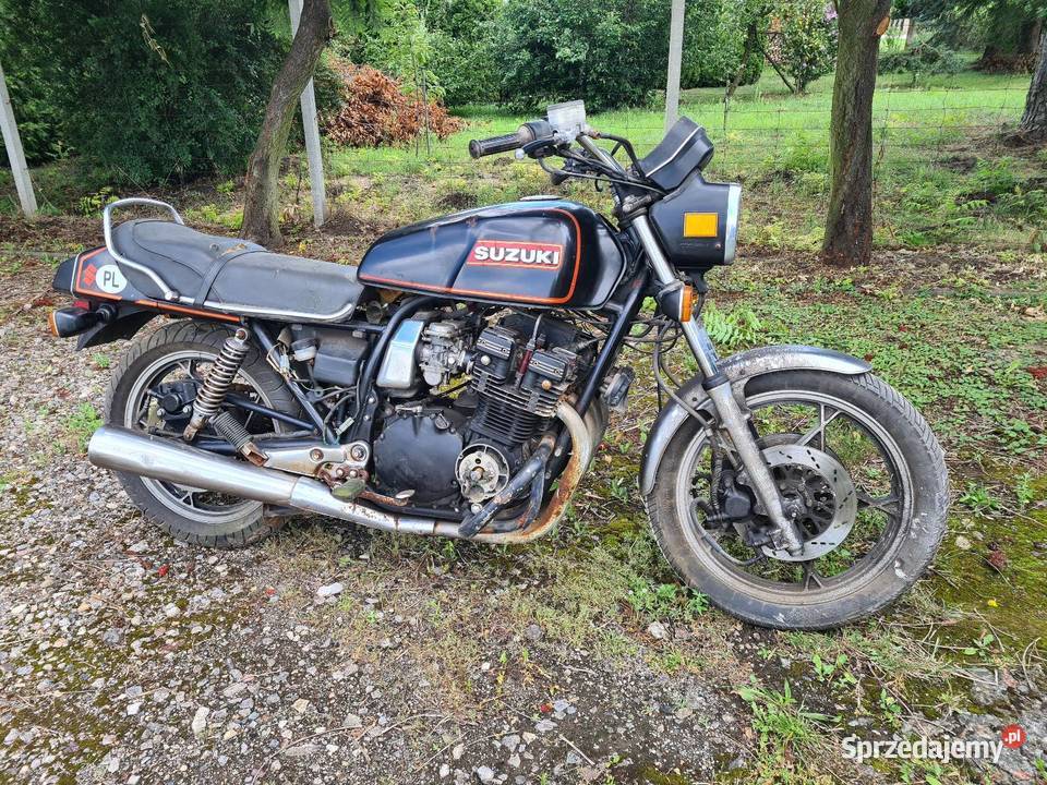 Suzuki GSX 750 R prosto z szopy 1980 czarny Suzuki małopolskie Proszowice