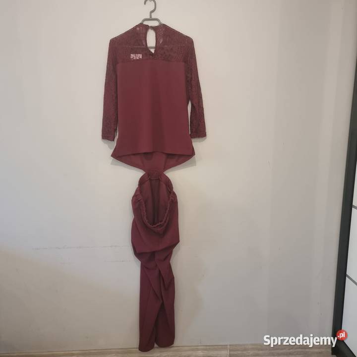 Bordowy kombinezon damski Kaffe S Rozmiar 36(S) Pozostałe Kraków