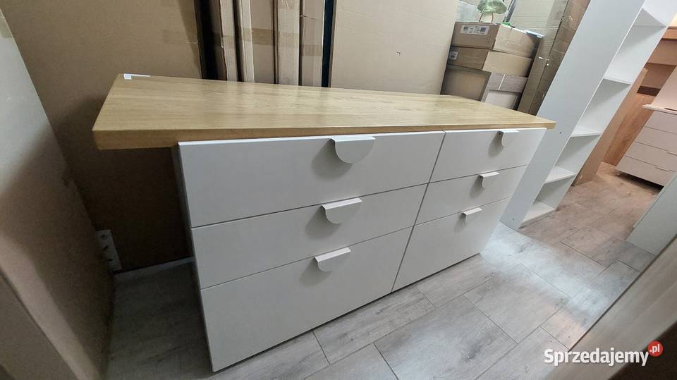Duża komoda 6 szuflad 91cm Poznań