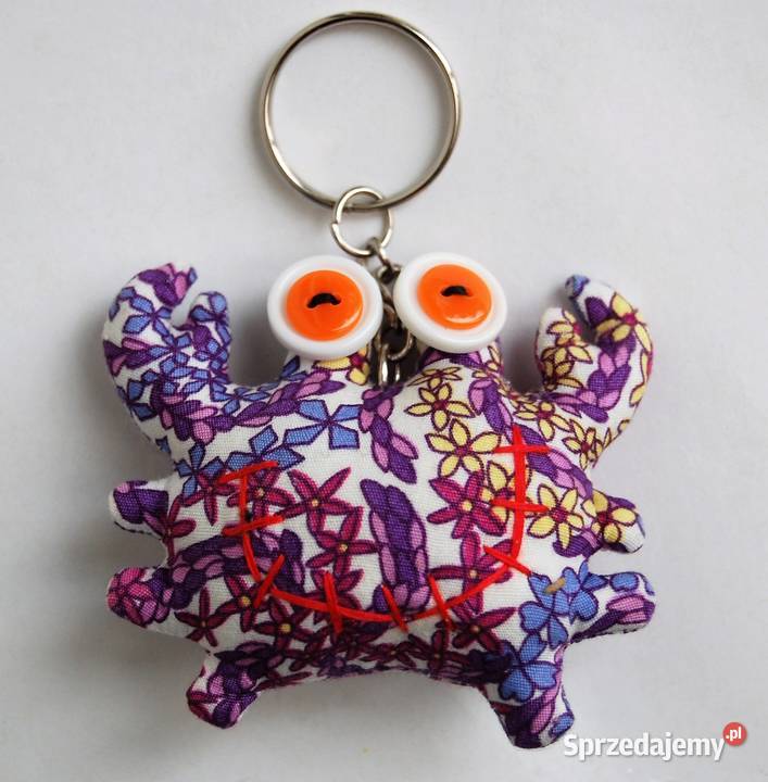 Brelok szyty maskotka krab Mic Mac Hiszpania Lublin sprzedam