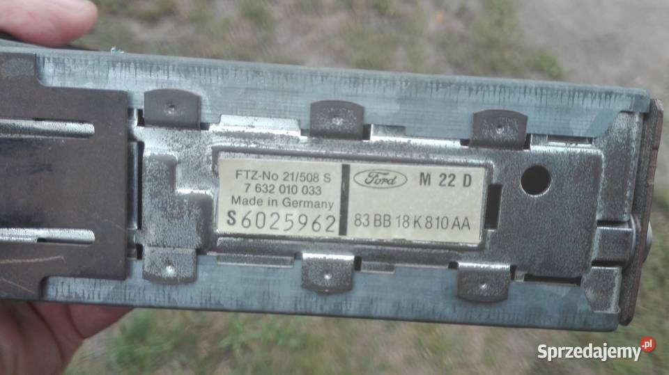 Ford radioodbiornik Sierra Capri Taunus Grenada Pozostałe Pabianice
