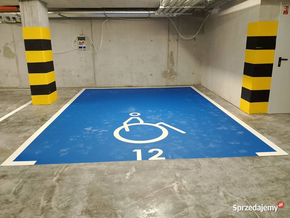 Oznakowanie poziome malowanie linii malowanie Gniezno