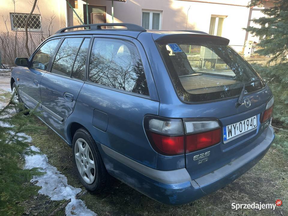 Mazda 626 DITD Kombi 1999r diesel badanie Wiązowna