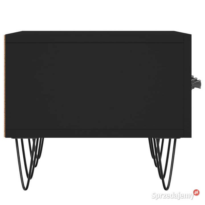 Szafka pod TV czarna 150x36x30 materiał Warszawa
