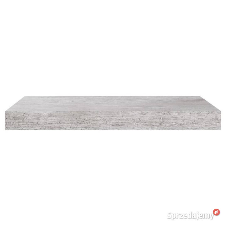 Półki ścienne 2 szarość betonu 50x23x38 MDF Warszawa