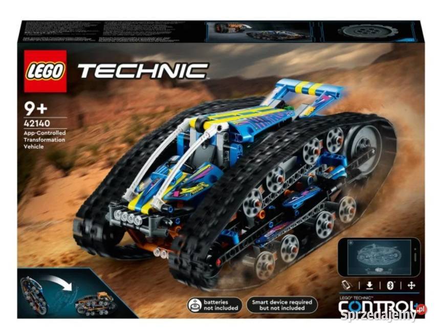 LEGO TECHNIC 42140 Zmiennokształtny pojazd Poznań