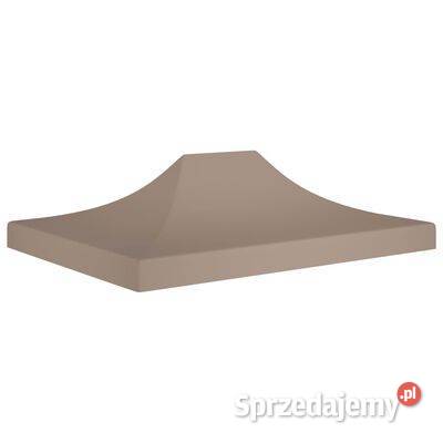 vidaXL Dach do namiotu imprezowego 4 x 3 m taupe Warszawa