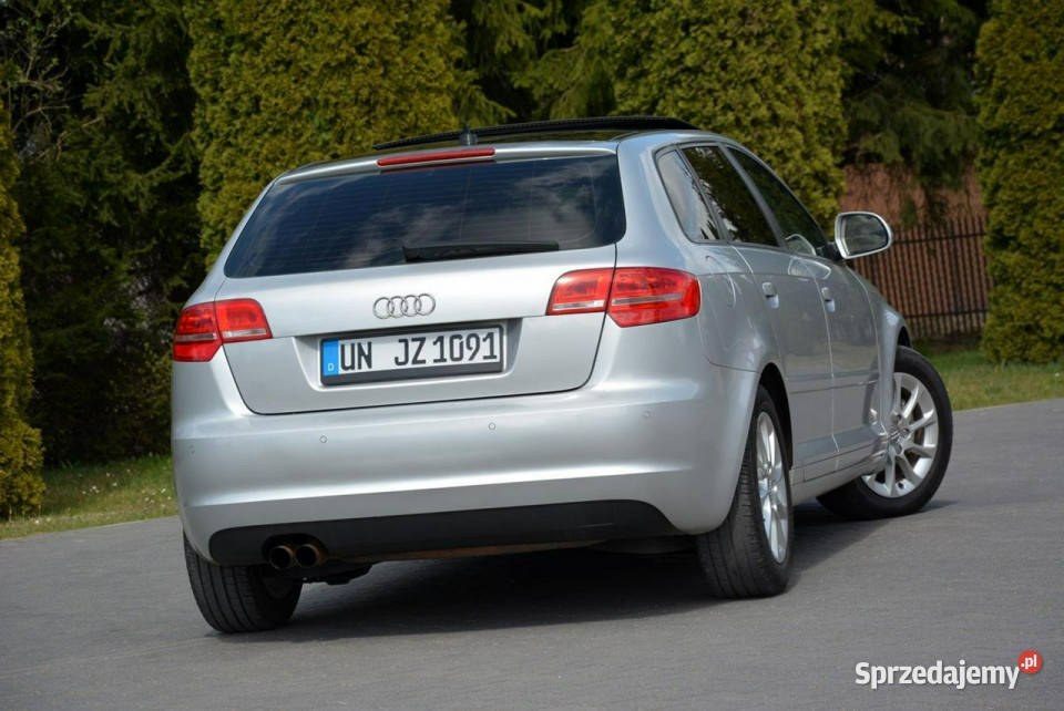 Audi A3 Sportback Lift DSG Panorama Skóry Duża garażowany Ostrów Mazowiecka