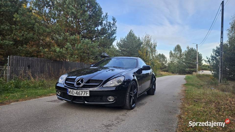 SLK 200LIFT BLACK SPORT udokumentowany przebieg mazowieckie sprzedam