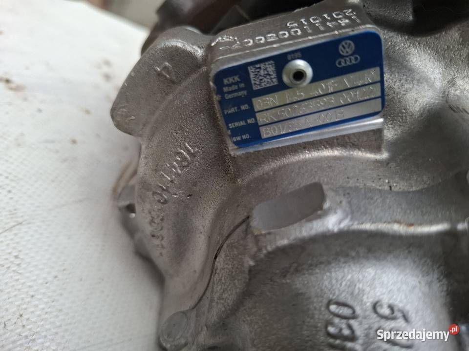 Turbosprezarka VW AUDI turbina 03N145401F Turbosprężarki Zielona Góra