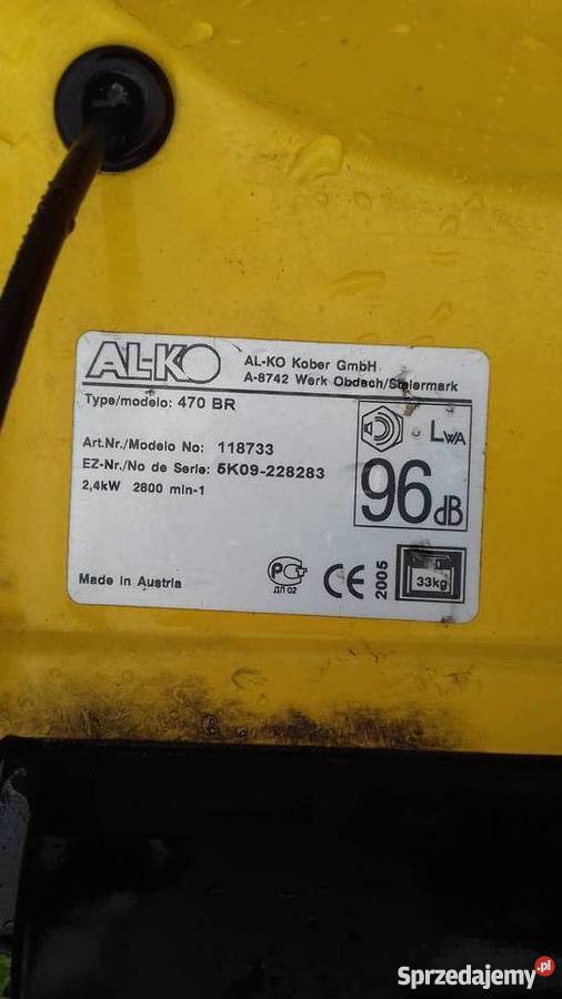 Rama kosiarka tecumseh briggsstratton Wielki Głęboczek sprzedam