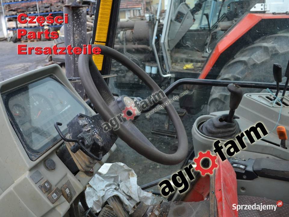 Massey Ferguson 6235 części skrzynia biegów oś Pozostałe Byków