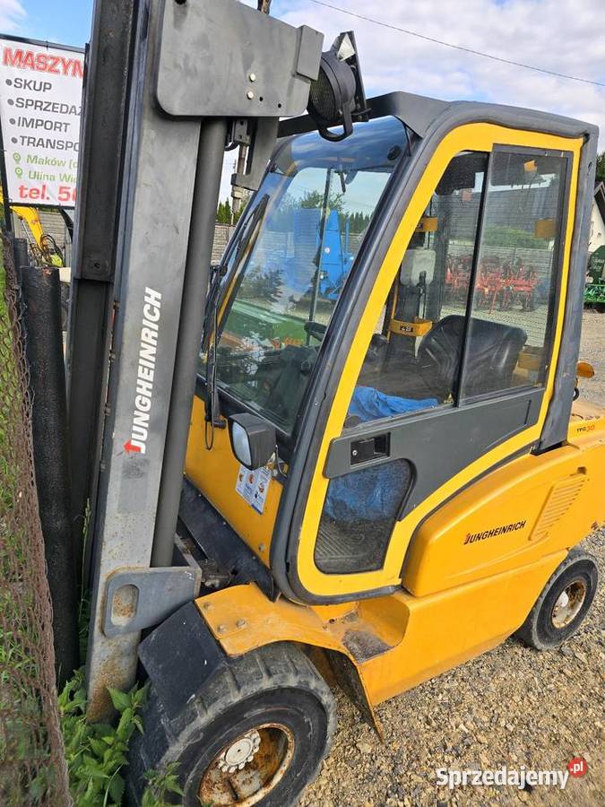 Wózek widłowy Jungheinrich tfg30 triplex import Maków