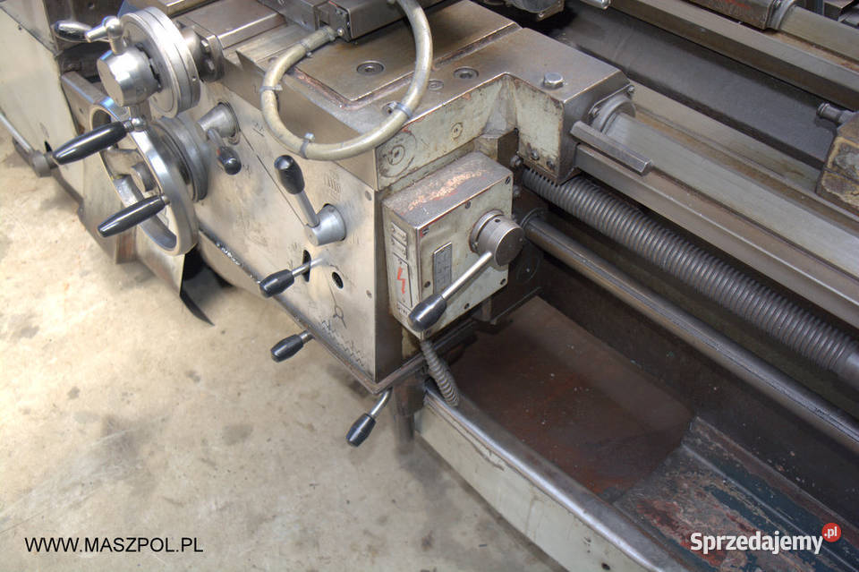 Tokarka TUR 50 x 1000 stan techniczny odczyty