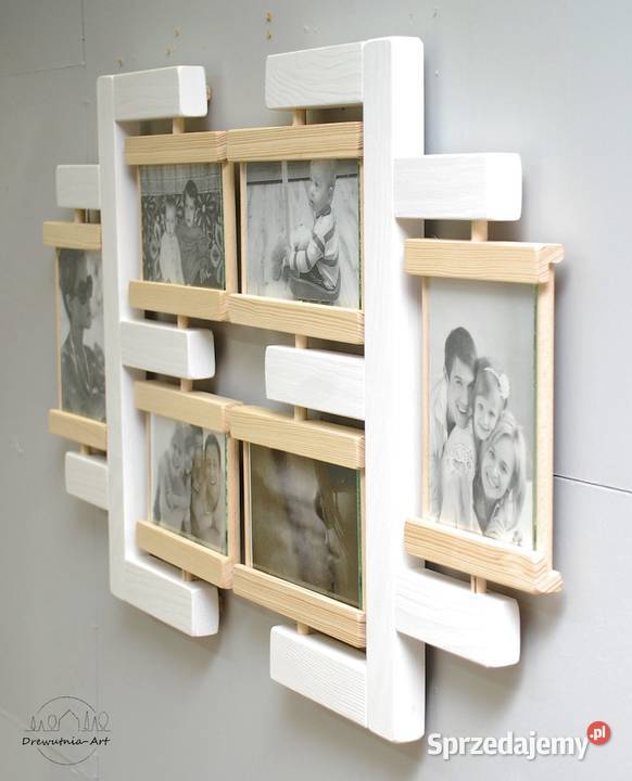 galeria ścienna drewniane ramki na zdjęcia do Gorzów Wielkopolski sprzedam