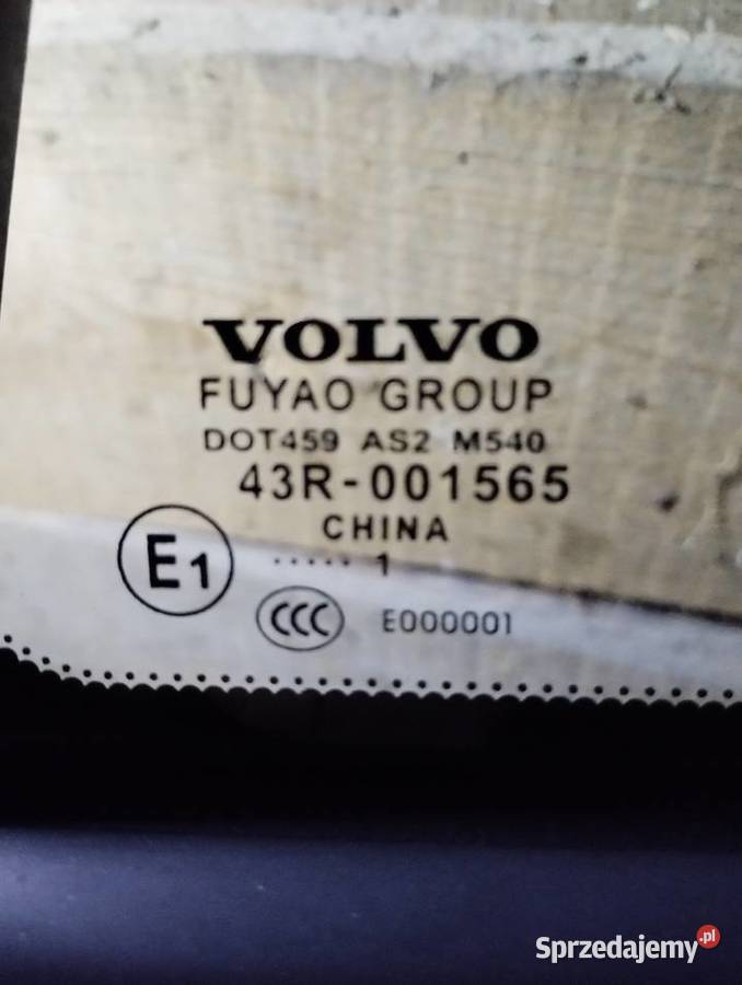 Szyba lewy tył Volvo S60 II V60 drzwi lewy przód Tylne podlaskie Łomża