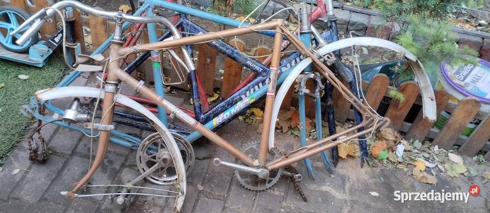 Ramy i rowery nie kompletne Nakło nad Notecią sprzedam