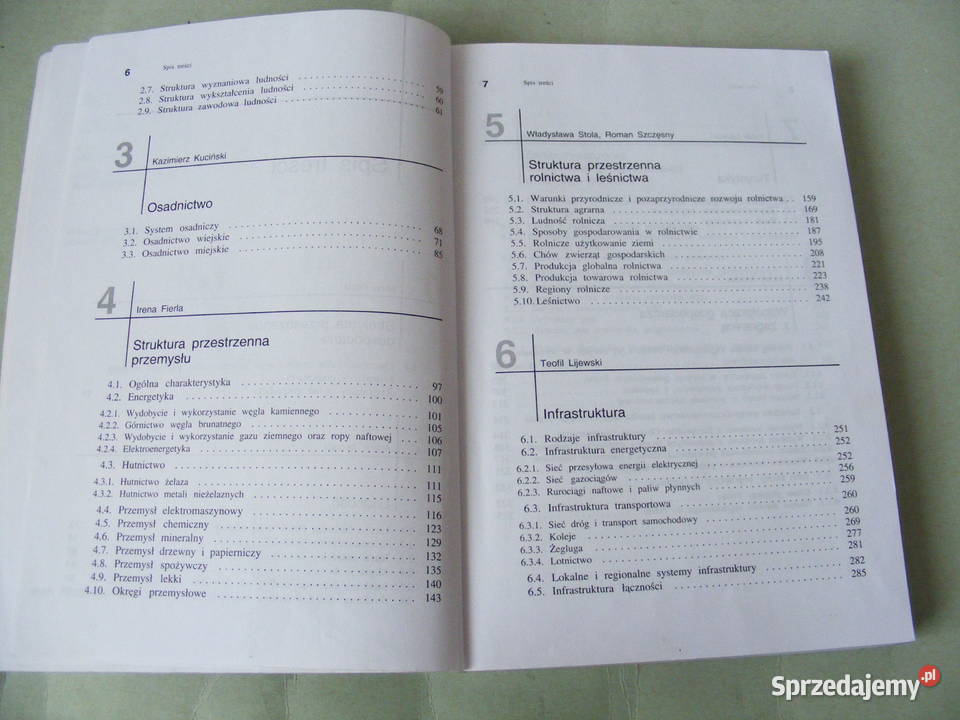 Geografia przemysłu Polski Leszczycki Geografia Podręczniki Oborniki Śląskie