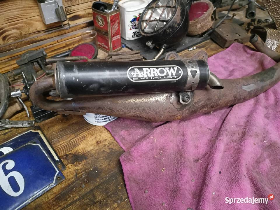 Tłumik Arrow skuter gilera tuning opolskie
