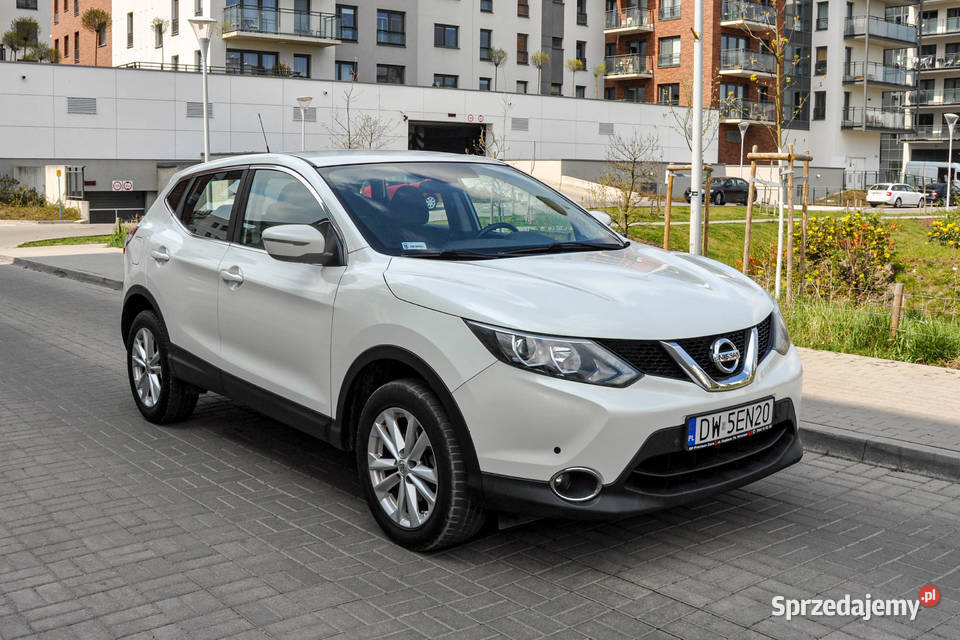 Nissan Qashqai Salon 114 Bezwypadkowy 2016 r Wrocław