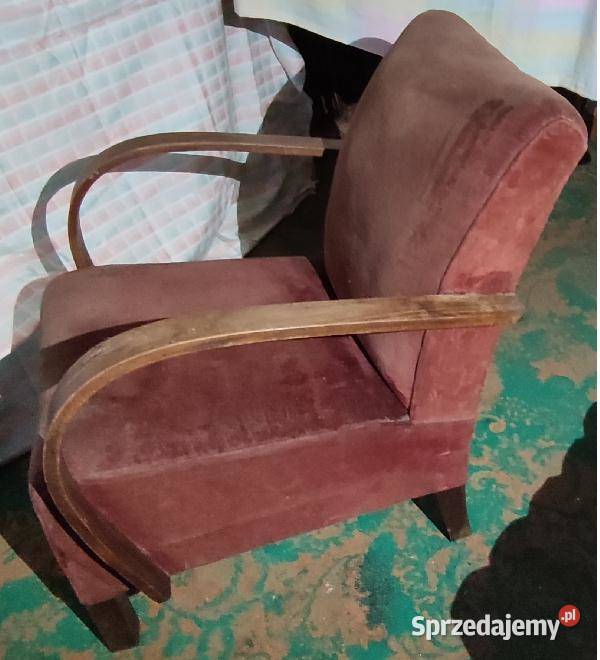 FOTEL PRL lata 50te Fotele Góra