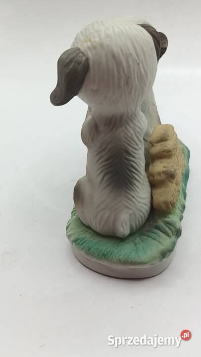 Figurka dwa bawiące się pieski Zamość