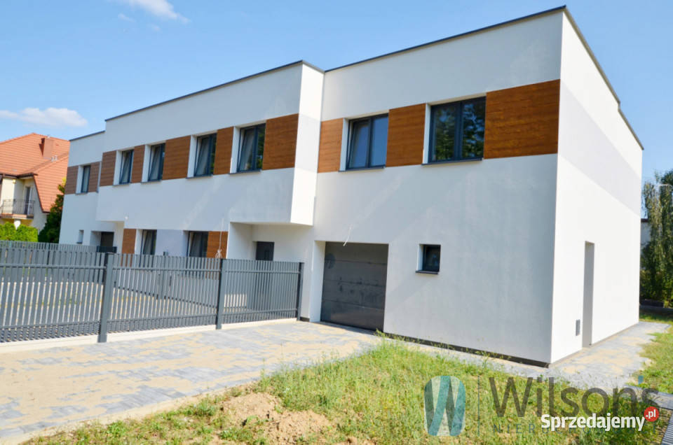 Dom bliźniak Łomianki Centralne 120 metrów utwardzona