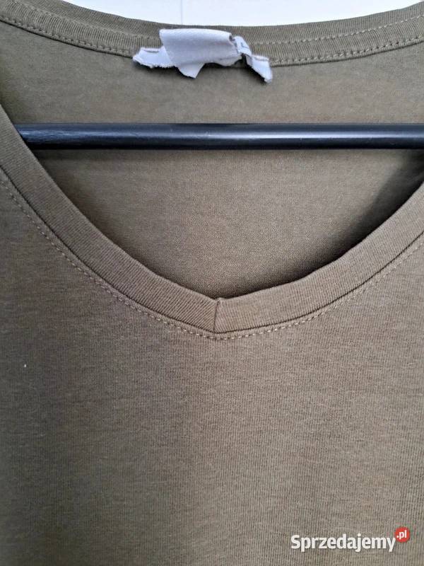 Khaki Tshirt Amisu L idealny do przeróbek na Trąbki Wielkie