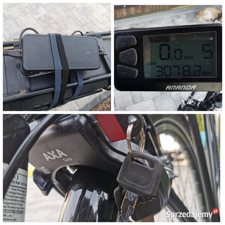 Rower elektryczny MINERVA COLORADO 7 biegow D50