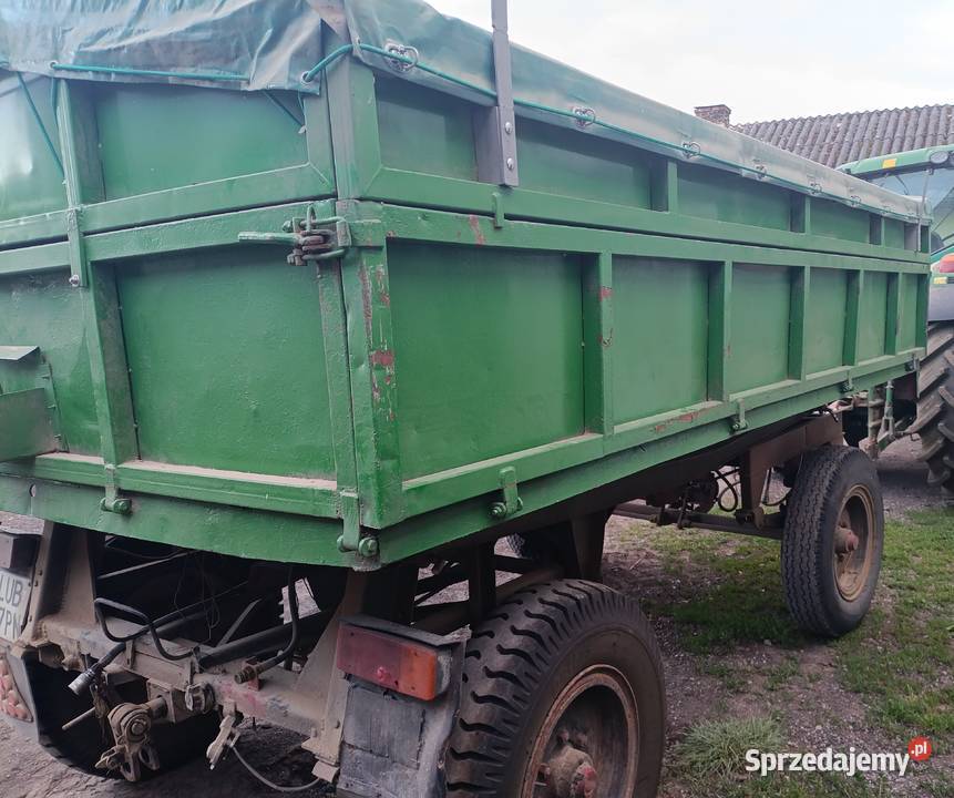 Przyczeka cieżarowa rolnicza Autosan D47A Przyczepy rolnicze Osmolice Drugie sprzedam