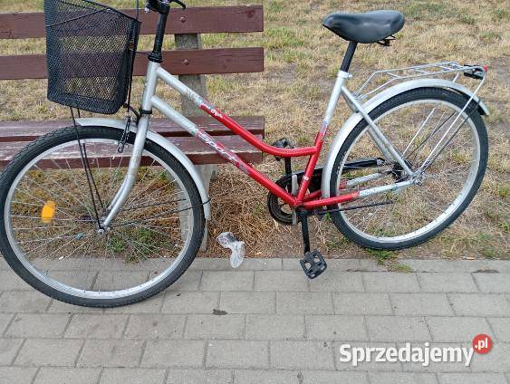 Rower damka 26 z koszyiem Inowrocław