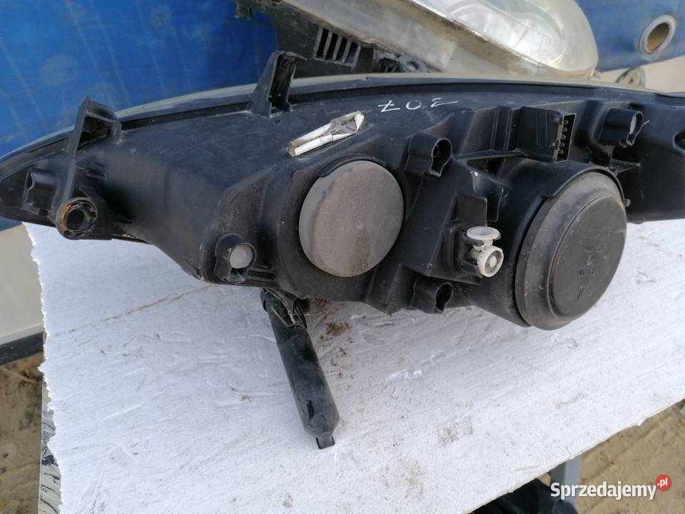 Lampy Przód Komplet Peugeot 307 osobowe Pogorzelec