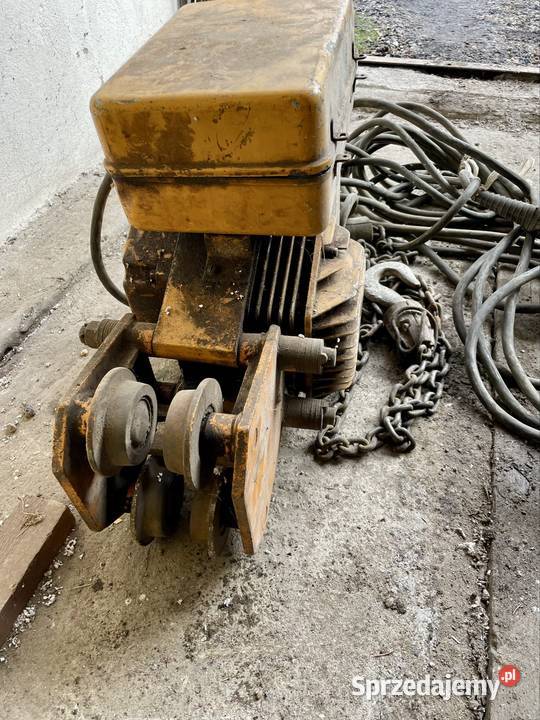Wciągnik łańcuchowy elektryczny o udźwigu 500 dolnośląskie sprzedam