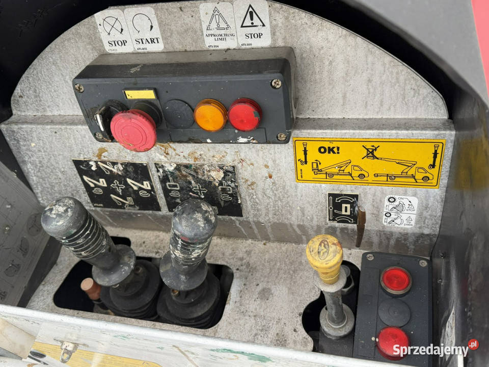 Nissan Cabstar Podnośnik Koszowy 20m GSR E200 komputer pokładowy Widełki