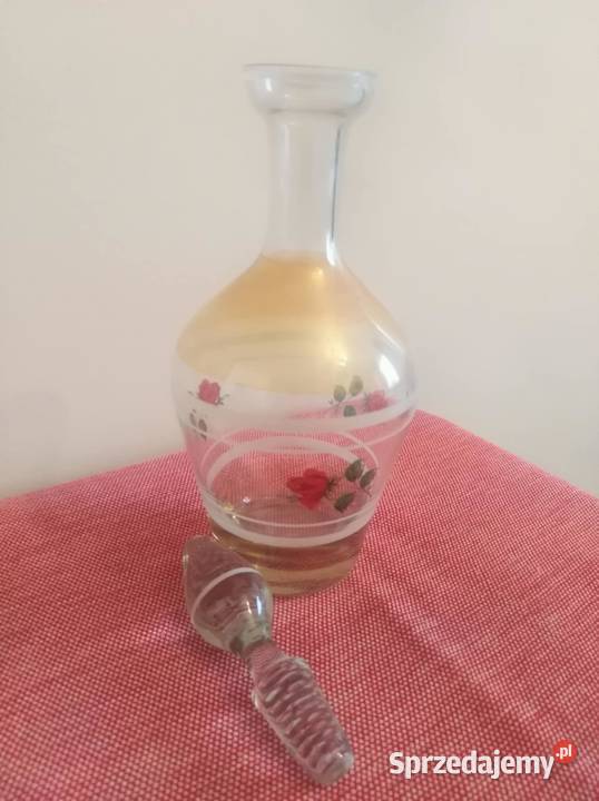 Karafka Smukła Retro dolnośląskie Wałbrzych