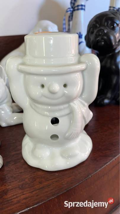 Bałwanek Lampka do t light Kominek na świeczkę Gdańsk sprzedam