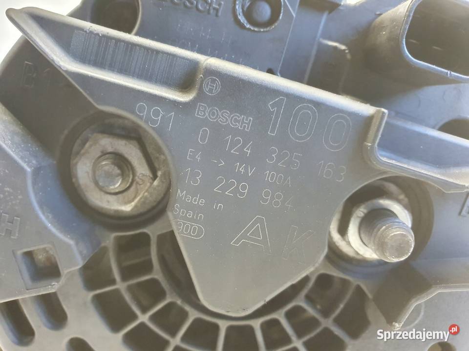 ALTERNATOR Opel Astra III H 16 16V bosch osobowe Chełm sprzedam