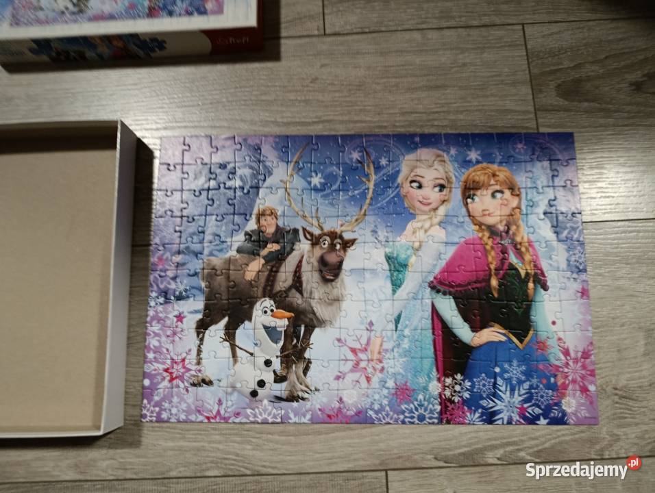 puzzle z krainy lodu 160 elementów Poznań