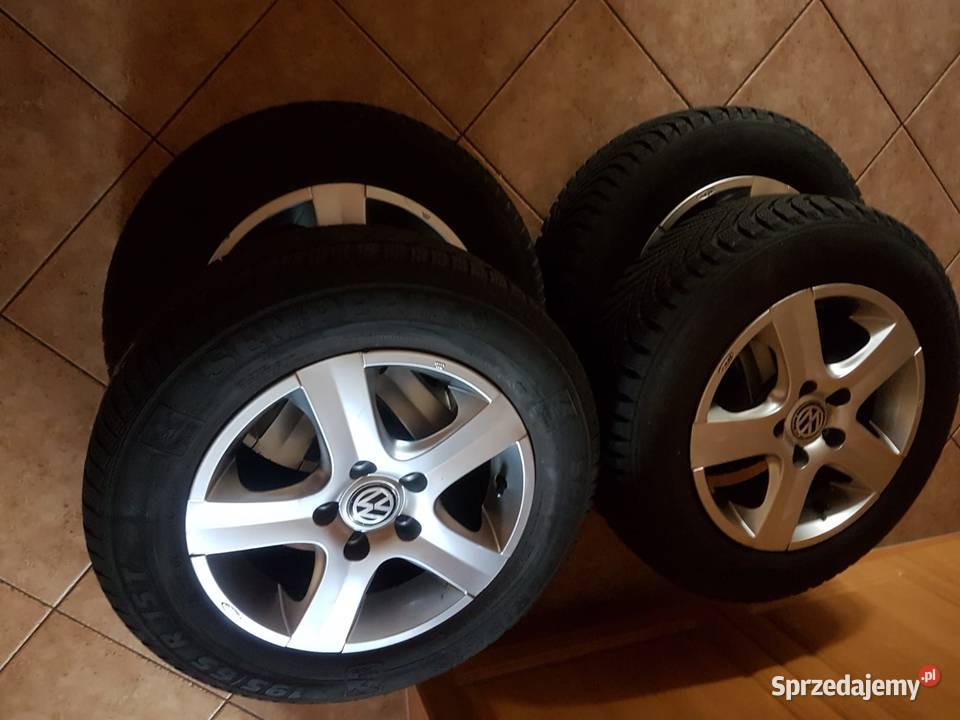 alufelgi 15 z oponami volkswagen audi łódzkie Piotrków Trybunalski sprzedam
