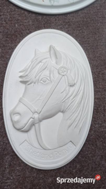 Medalion z głową konia Shetland Pony Kafel Gdańsk