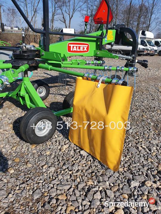 Zgrabiarka karuzelowa TALEX SPYDER 36m 42m nieuszkodzony małopolskie